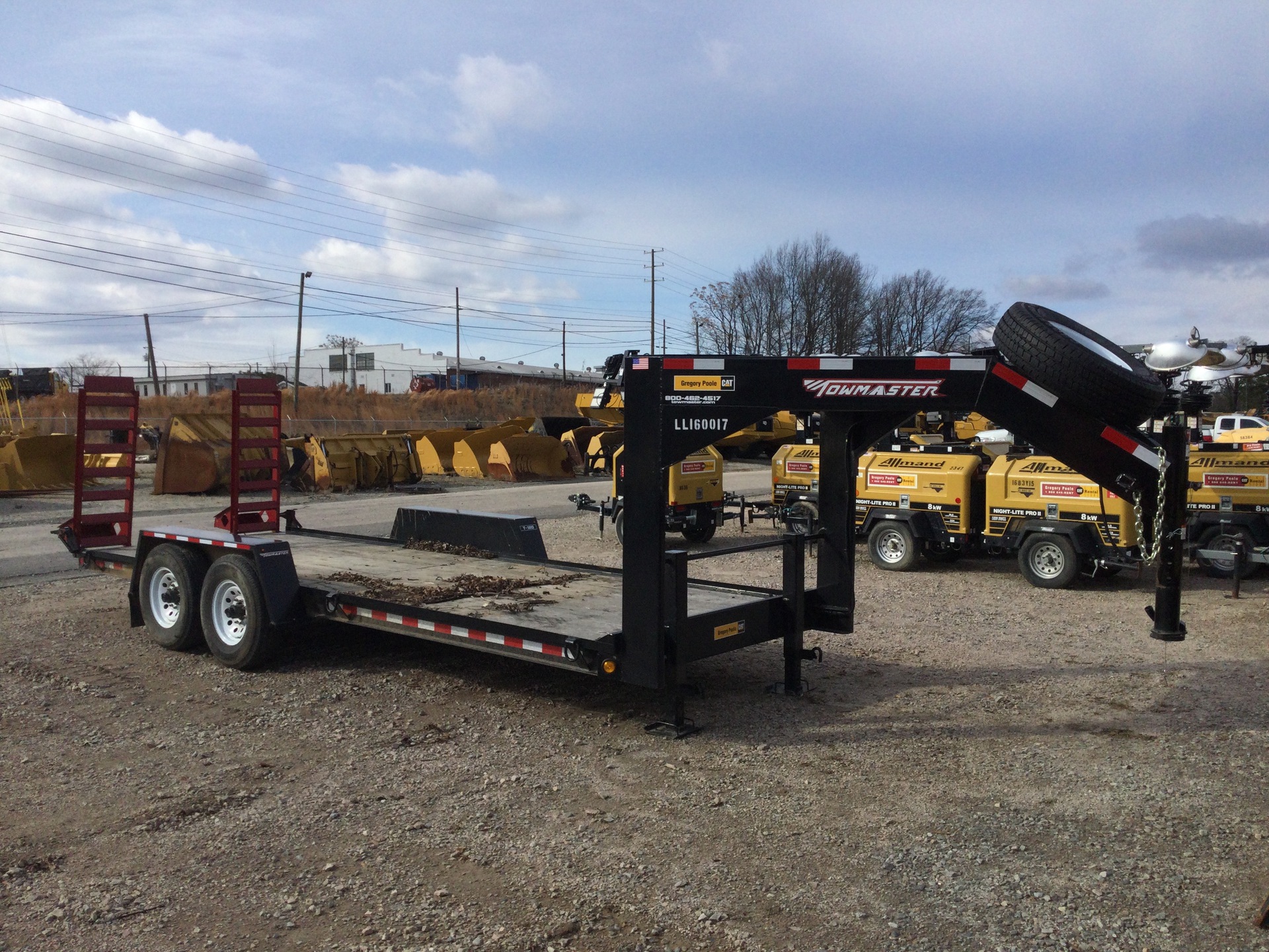 2020 Towmaster T-12D T/A Equipment Trailer