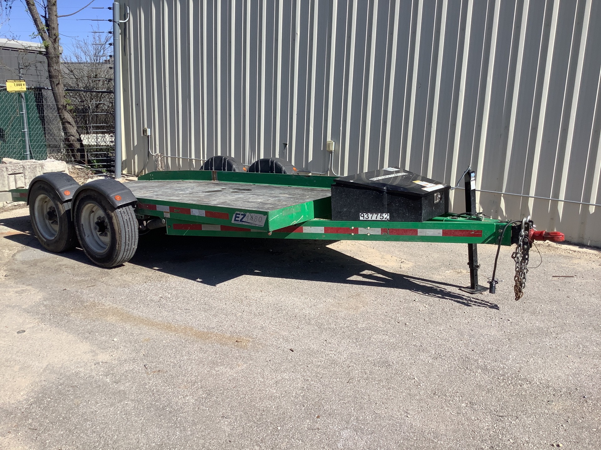 2016 Pratt EZ-1480S T/A Ground Load Trailer