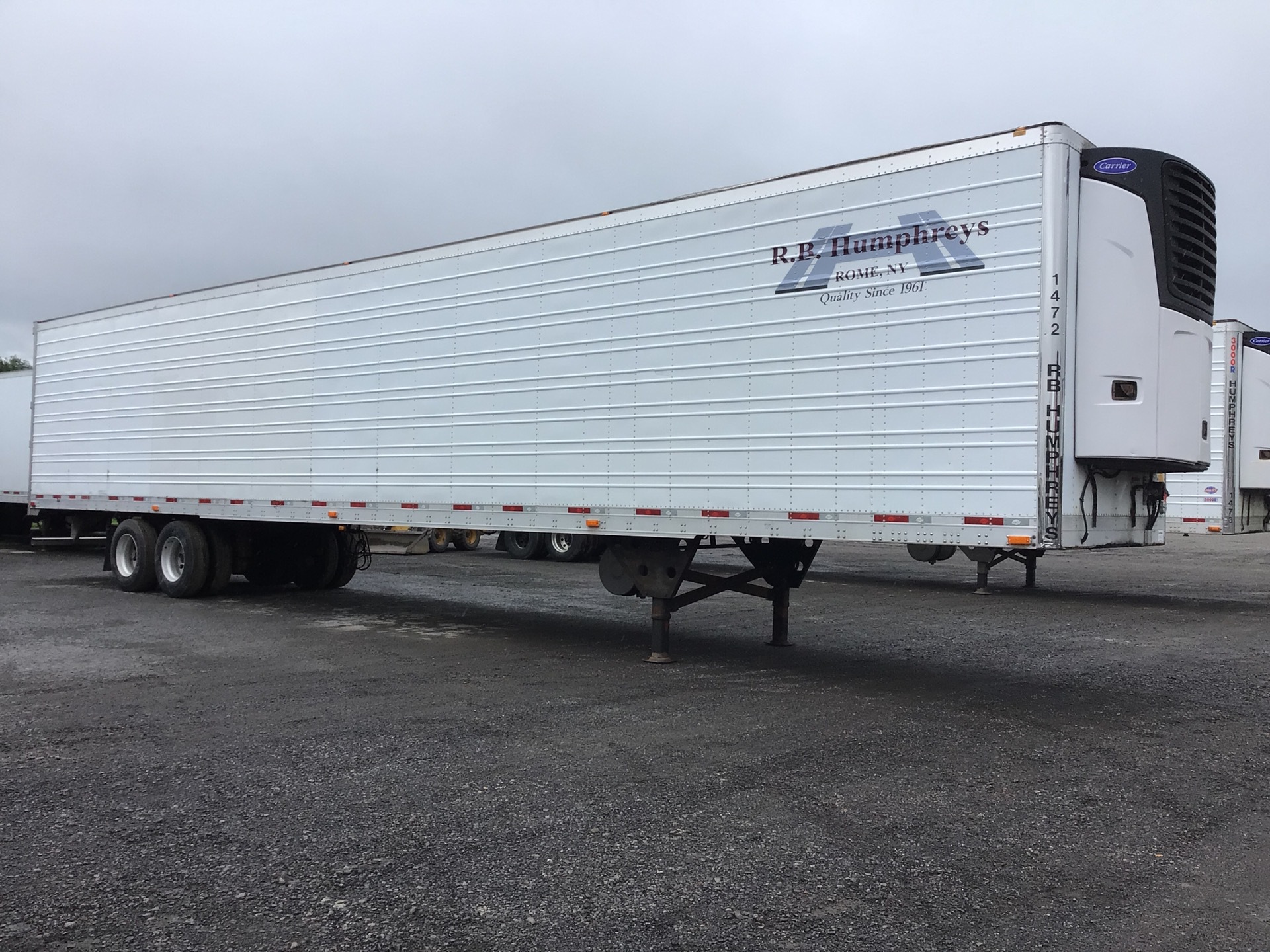 2015 Utility VS2RA 53 ft x 102 in T/A Refrigerated Trailer