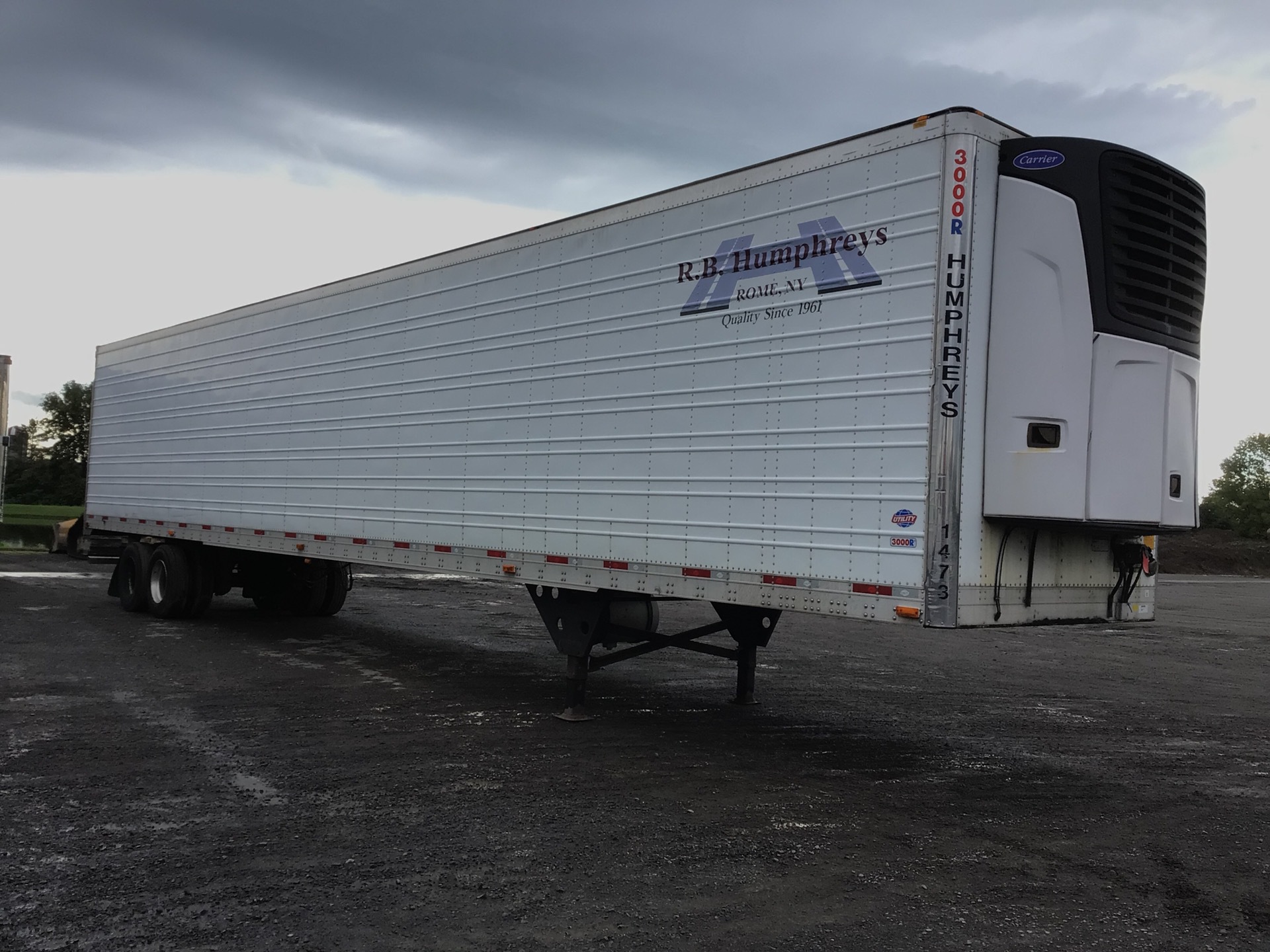 2015 Utility VS2RA 53 ft x 102 in Refrigerated Trailer
