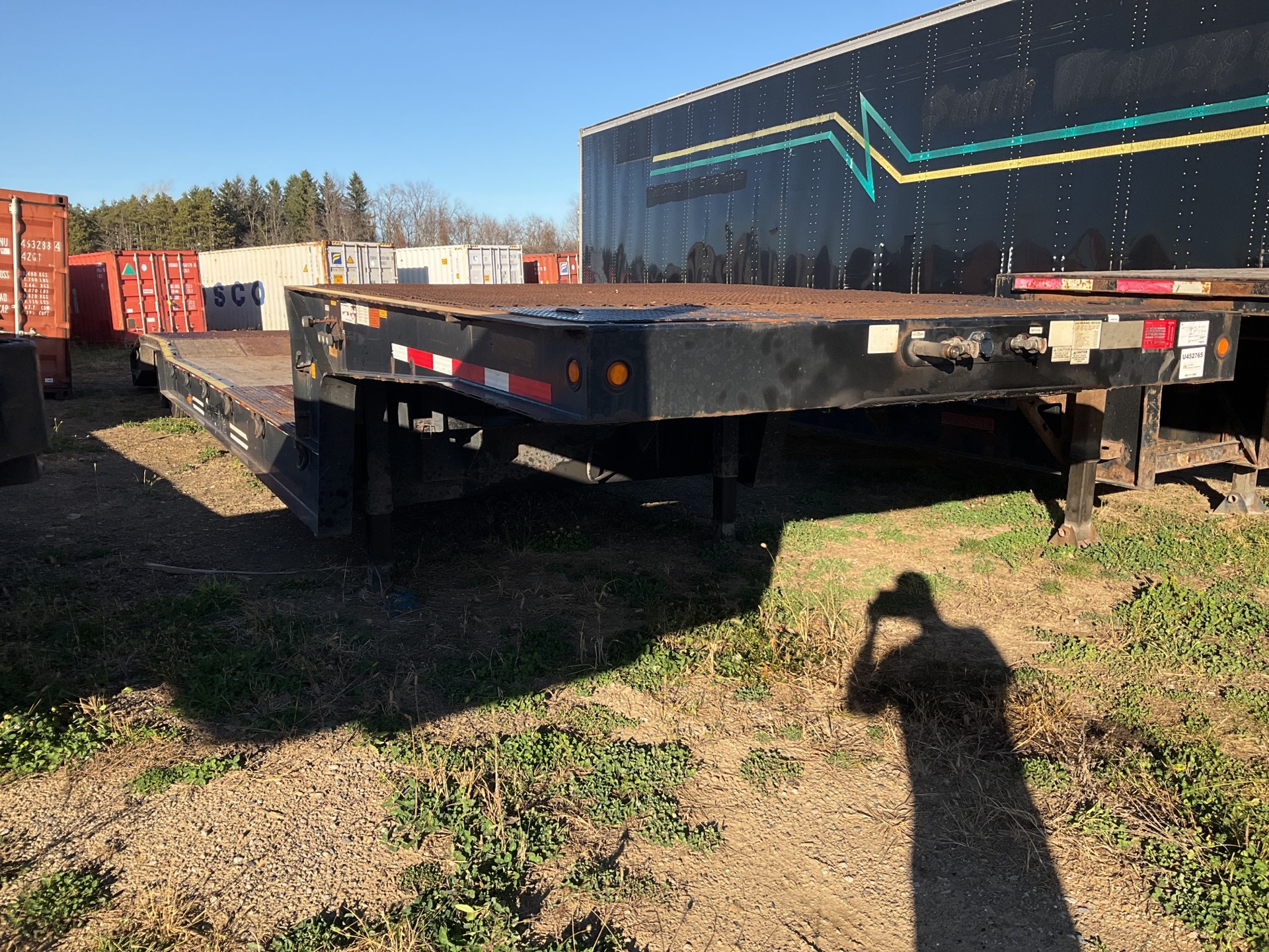 2015 Trail King TK80HT-502 T/A Hydraulic Tail Trailer