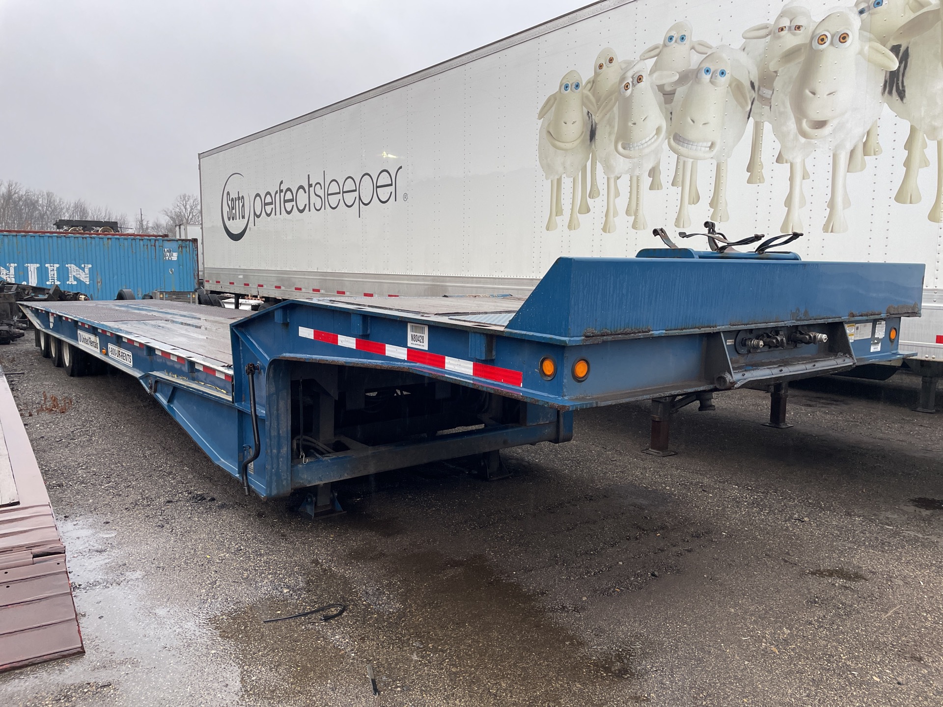 2013 Trail King TK110SA-503 50 ft Tri/A Sliding Axle Trailer