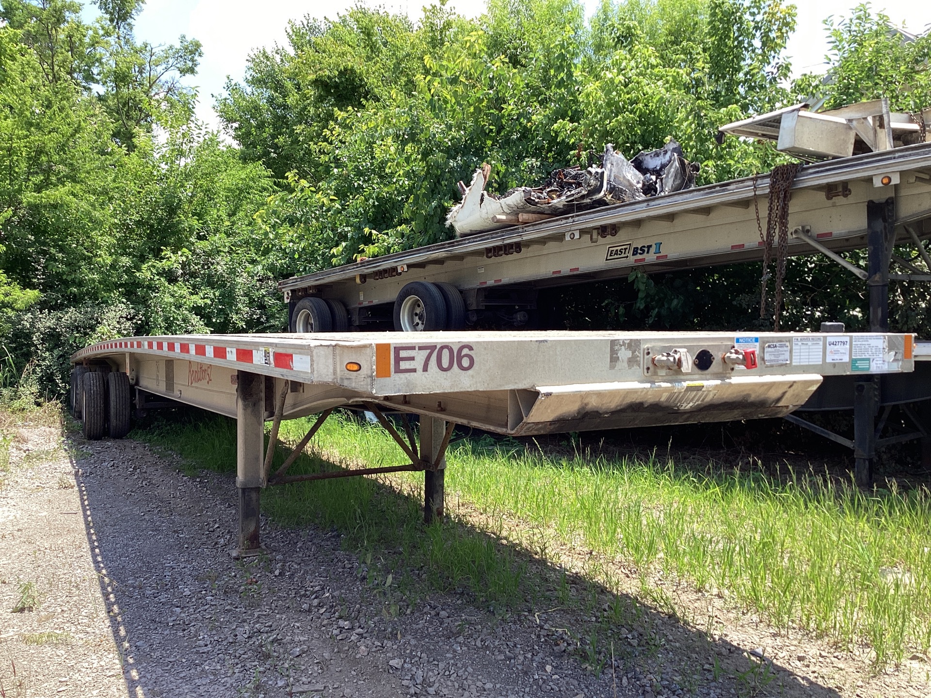 2016 Fontaine HCR5222RSA Flatbed Trailer