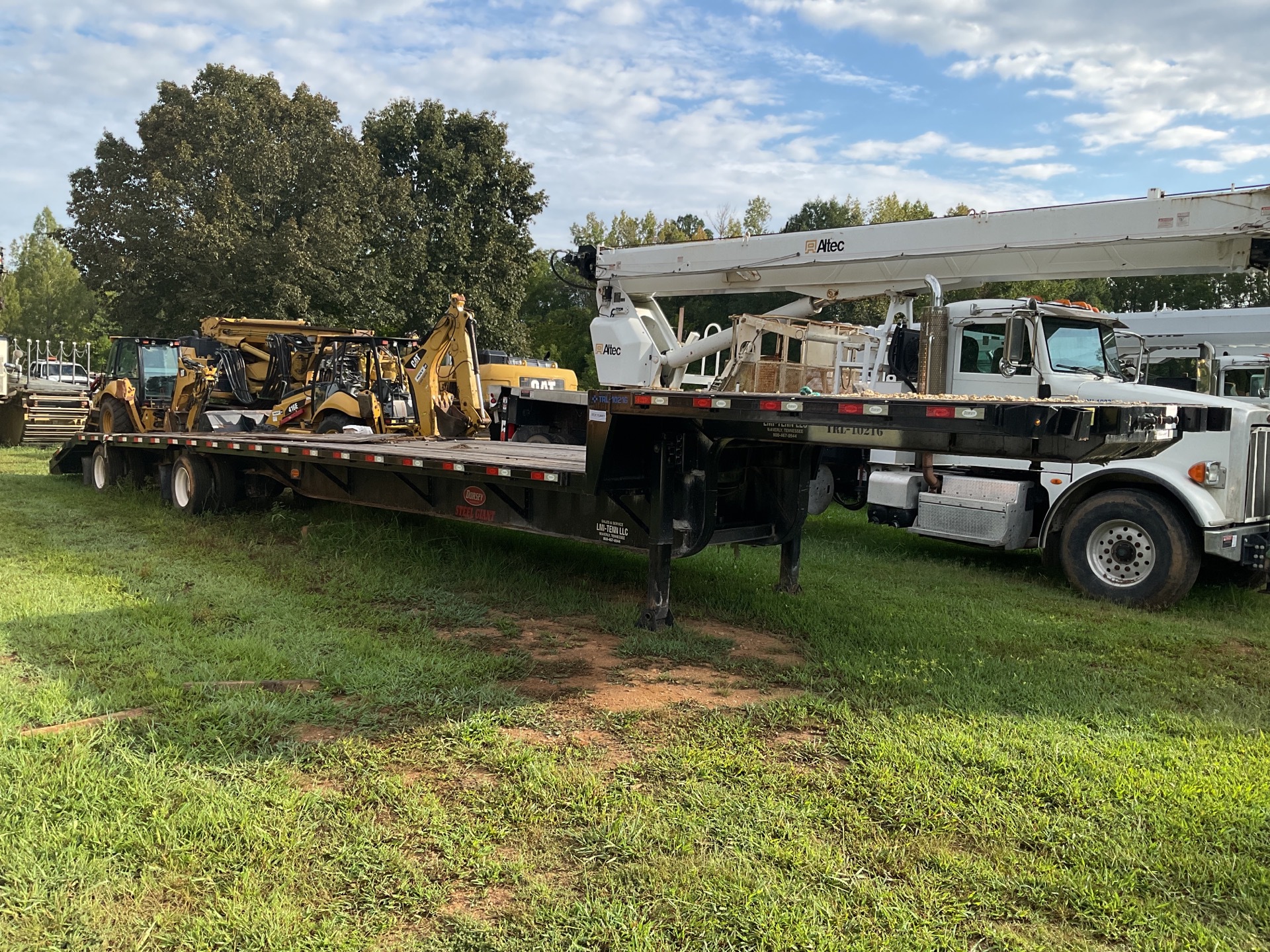 2019 Dorsey DF53 48 ft T/A Spread Axle Equipment Trailer