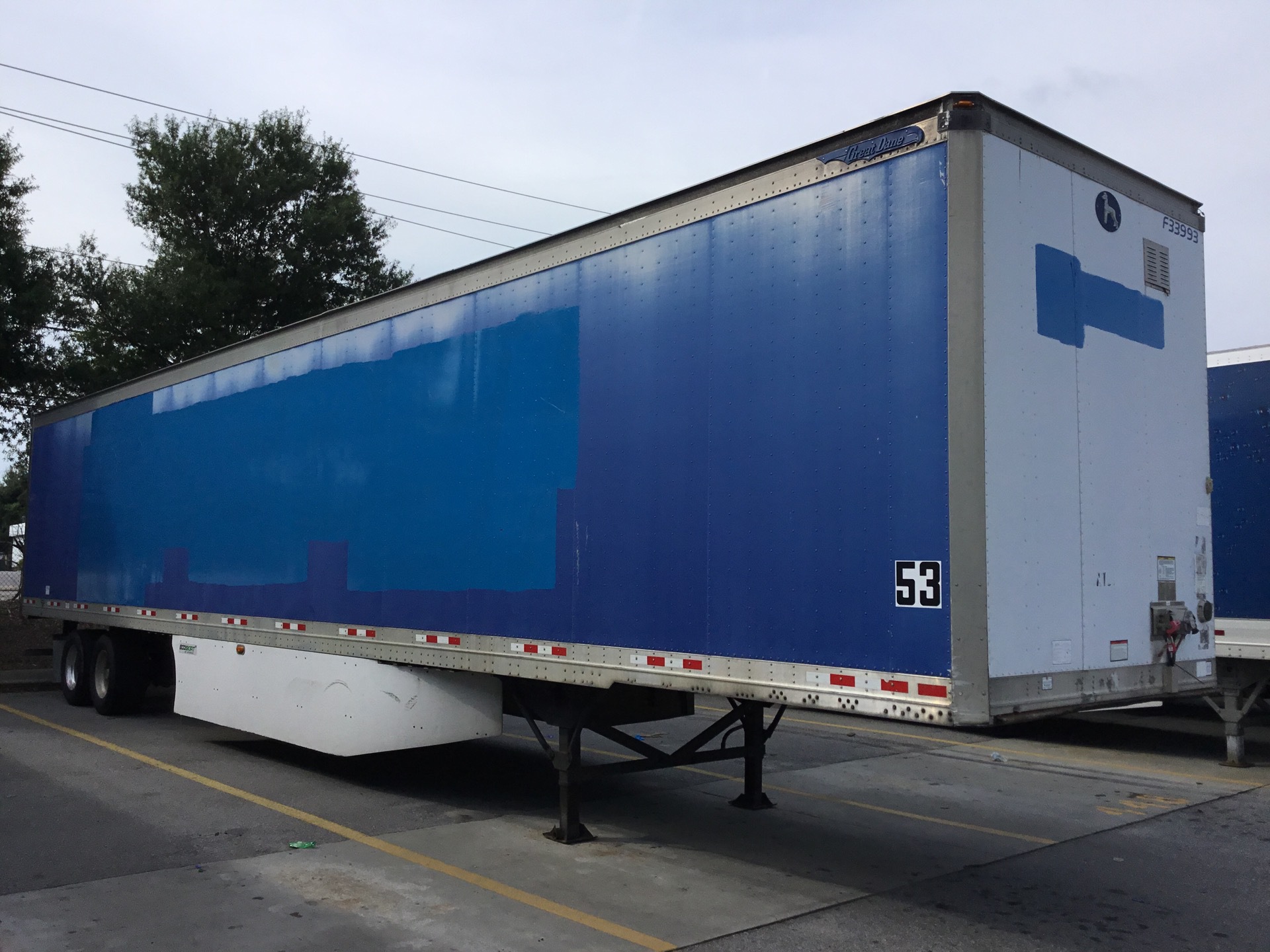 2006 Great Dane 7141TP-SA 53 ft x 102 in T/A Van Trailer