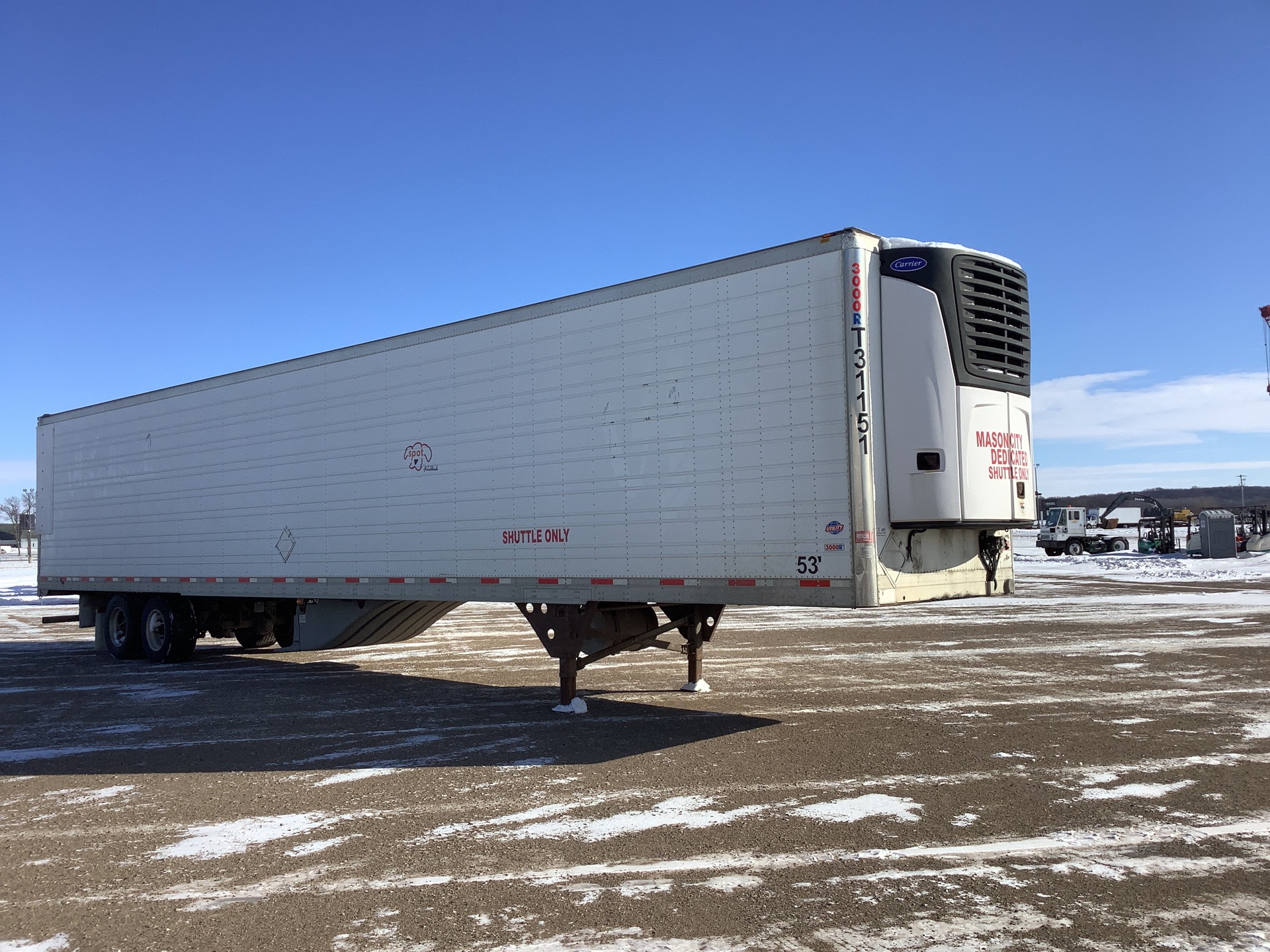 2013 Utility VS2RA T/A Refrigerated Trailer