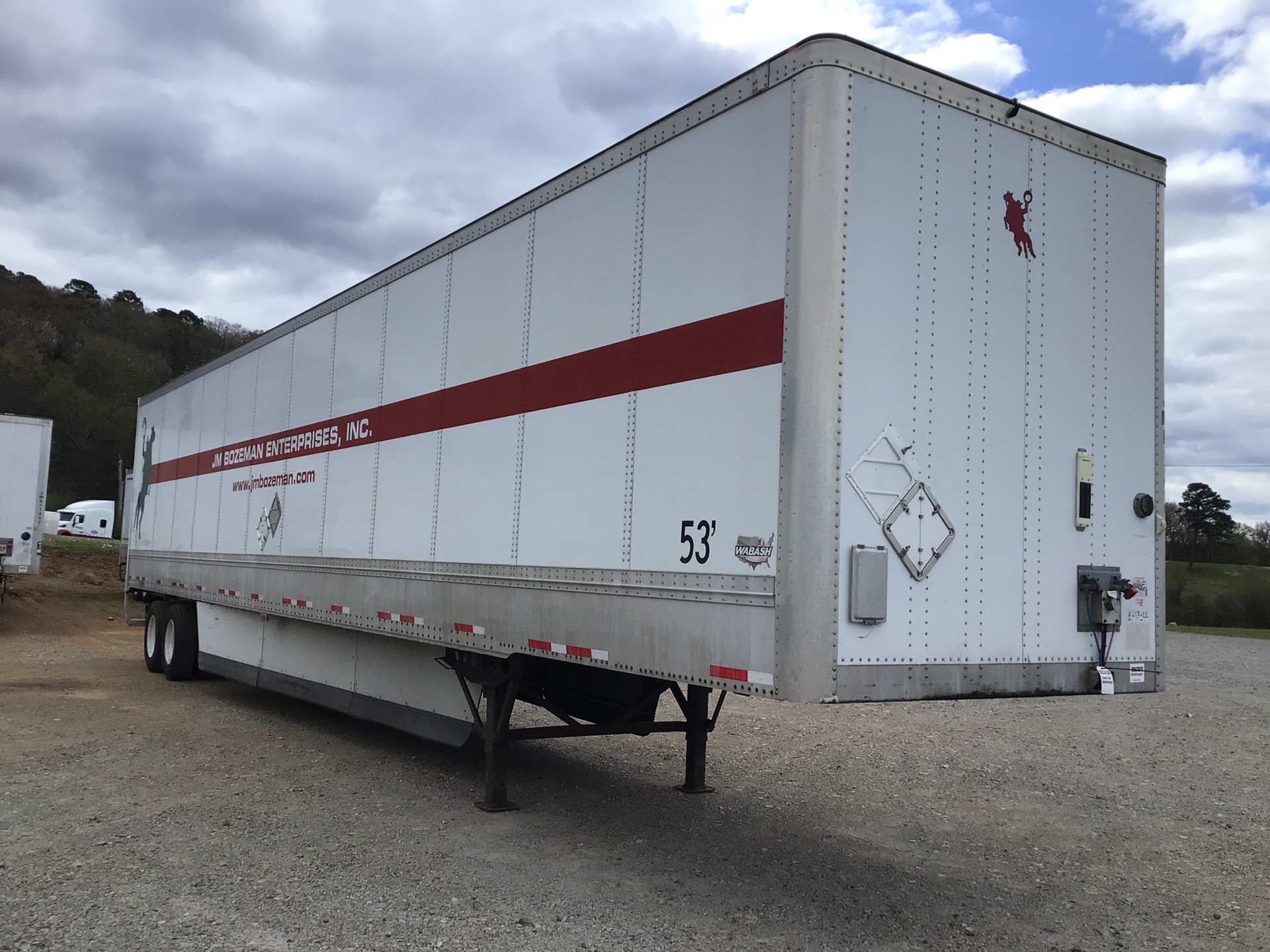 2012 Wabash Van Trailer