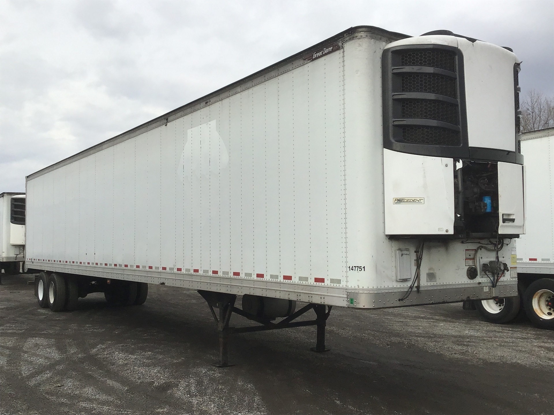 2016 Great Dane 53 ft 5 ft T/A Refrigerated Trailer