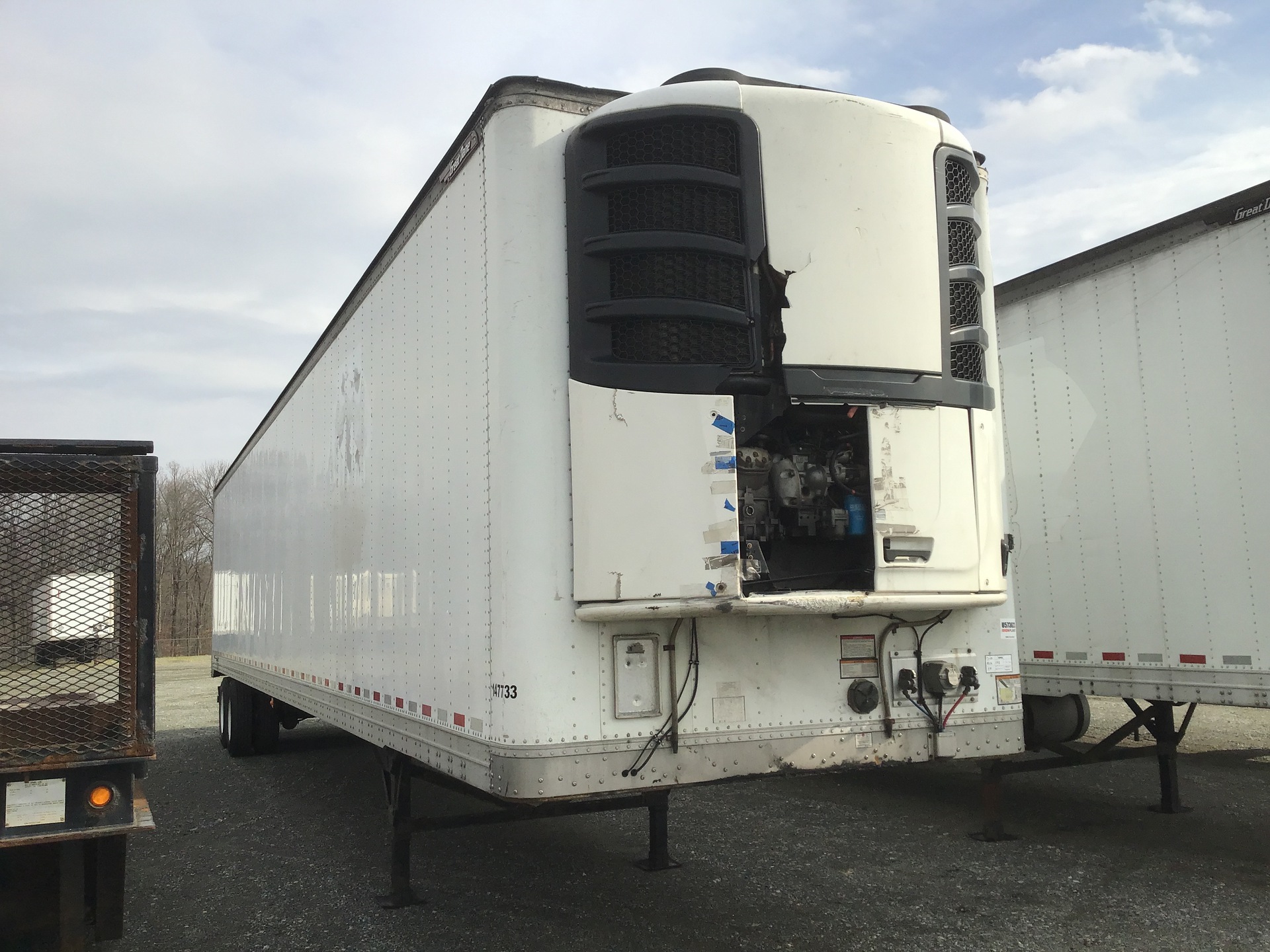 2016 Great Dane 53 ft 51 ft T/A Refrigerated Trailer