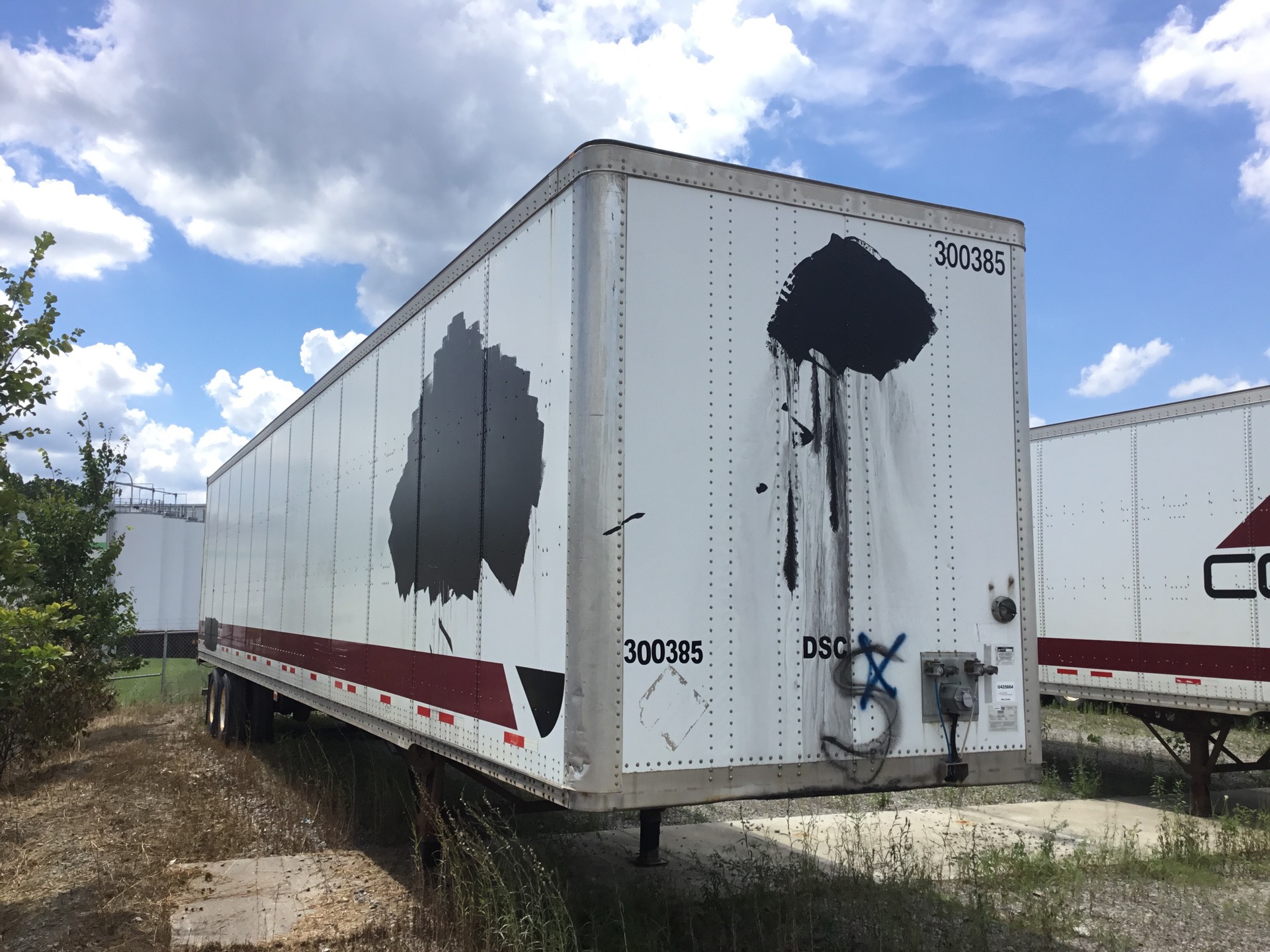 2008 Wabash DVCVHPC 53 ft x 102 in T/A Van Trailer