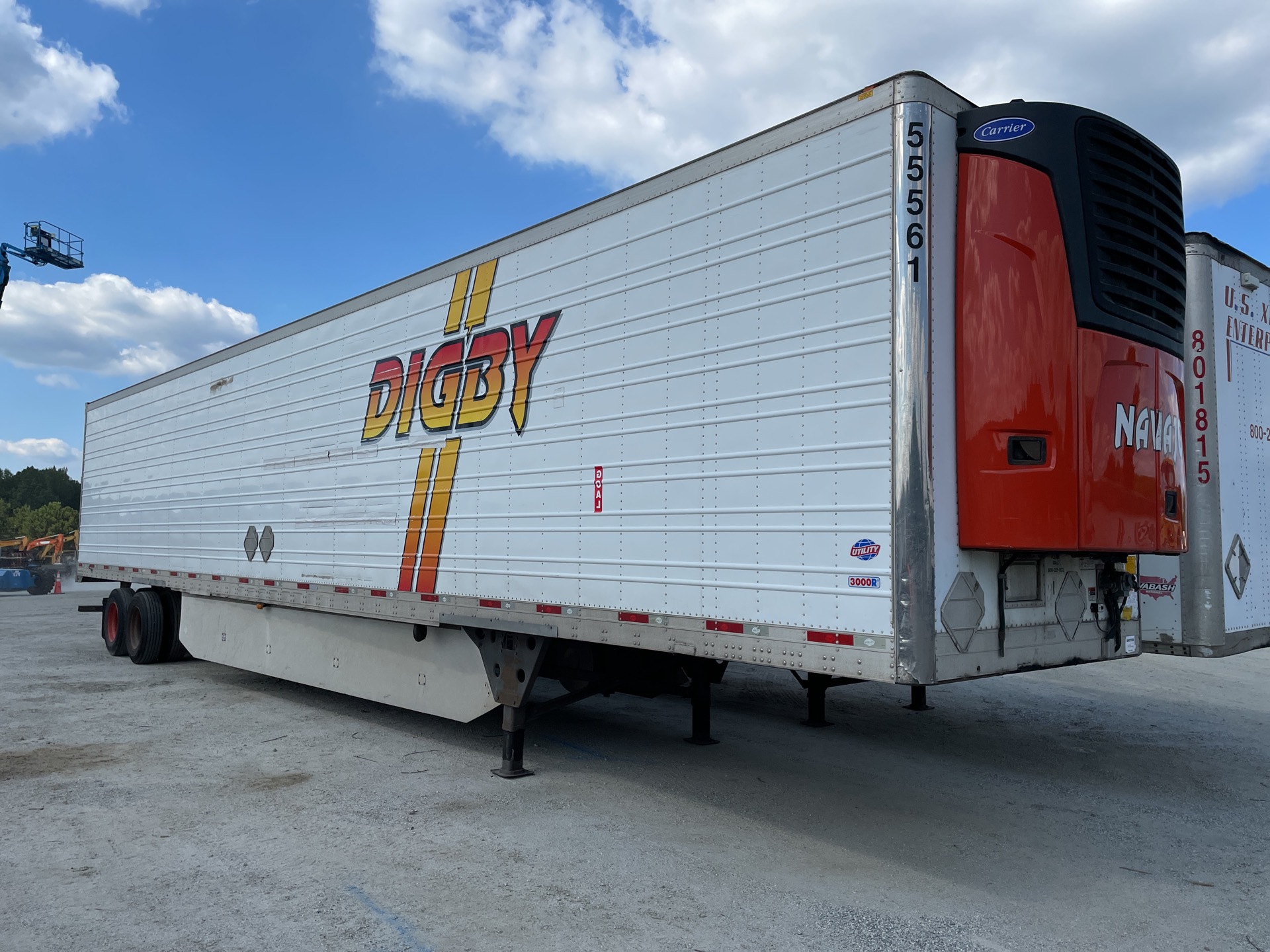 2015 Utility VS2RA 53 ft x 102 in T/A Refrigerated Trailer