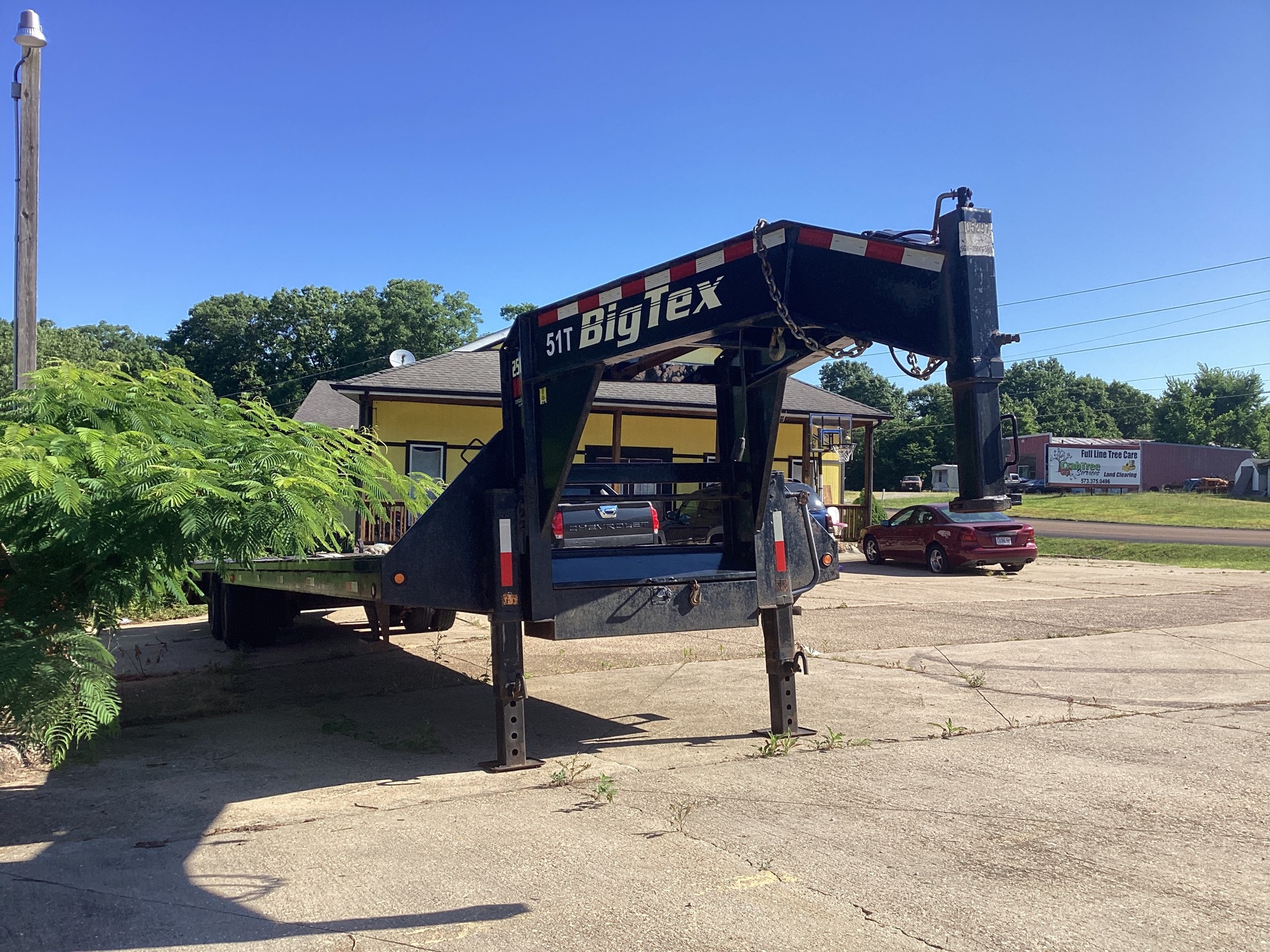 2018 BigTex 35 ft T/A Gooseneck Equipment Trailer