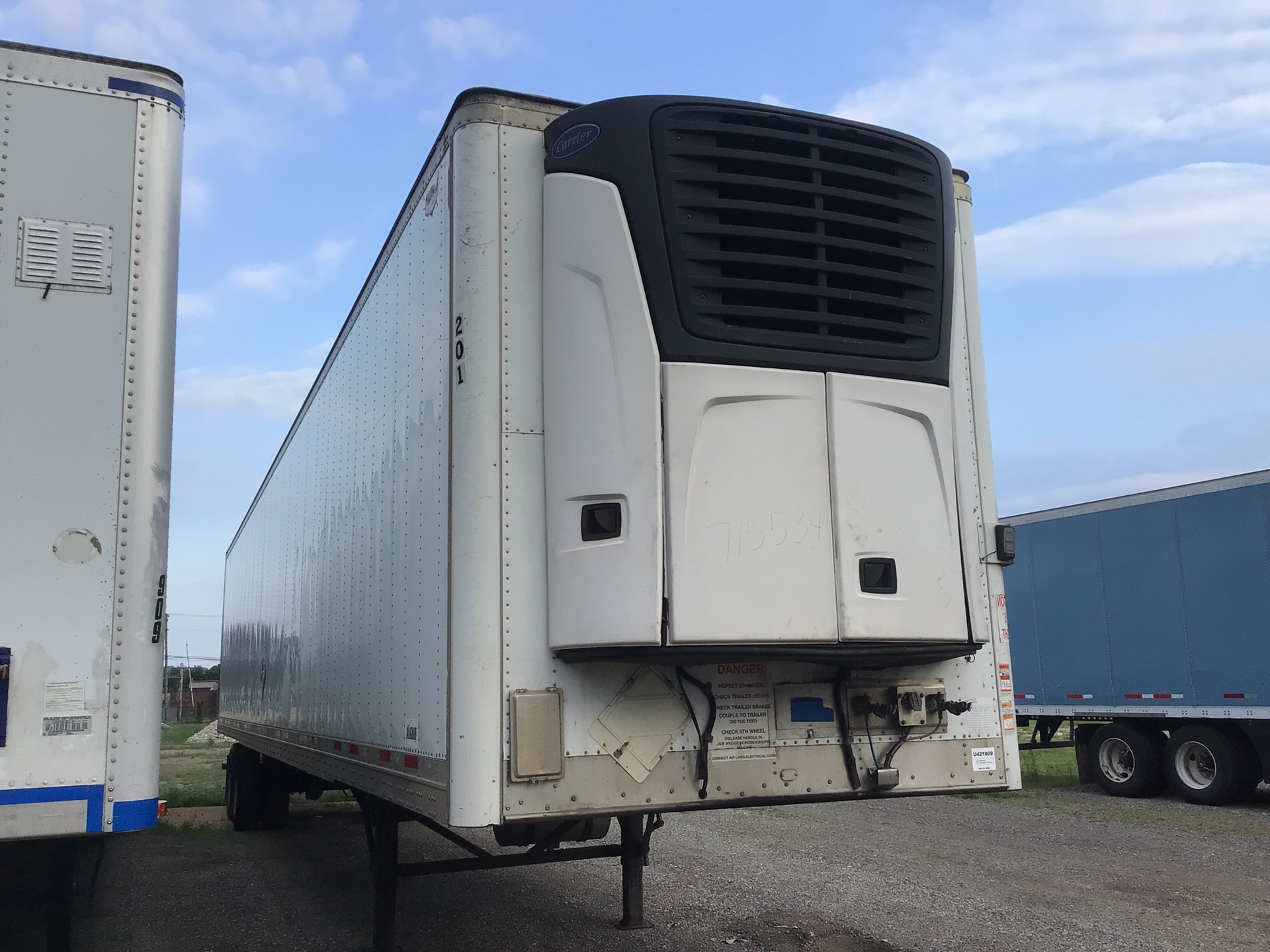 2012 Wabash  T/A Refrigerated Trailer